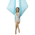 JW Professional High Quality Low Stretch Air Flying Yoga Hängematte Silk Air fliegende hochfeste weiche Anti-Schwerkraft-Yoga-Hängematte